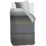 Kardol - Mimic - Dekbedovertrek - Blauw - Katoensatijn - Extra Breed