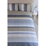 Dekbedovertrek - Blauw - Katoen - Eenpersoons