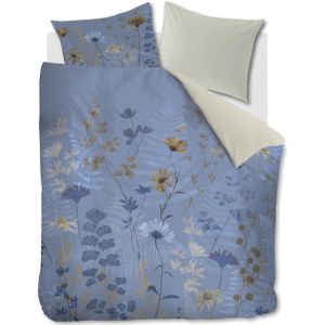 Beddinghouse - Nala - Dekbedovertrek - Blauw - 100% Katoensatijn