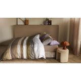 Dekbedovertrek - Grijs - Katoen - 2 Stuks