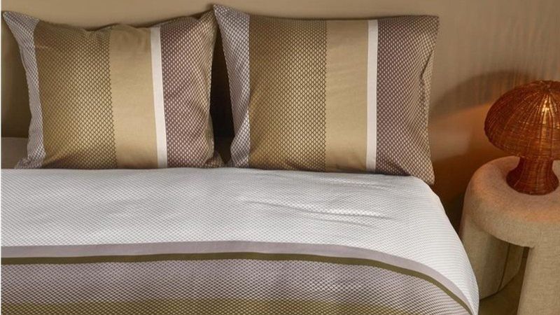 Dekbedovertrek - Grijs - Katoen - 2 Stuks