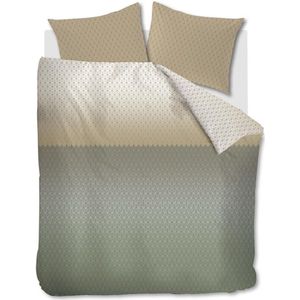 Beddinghouse - Ariel - Dekbedovertrek - Blauwgroen - 70% Lyocell 30% Katoensatijn