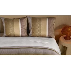 Dekbedovertrek - Blauw - Katoen - Eenpersoons