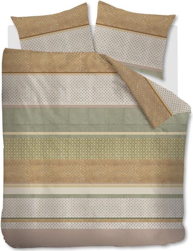 At Home by Beddinghouse - Rows - Dekbedovertrek - Multi - Katoen - 1-Persoons