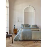 Kardol - Sloane Square - Dekbedovertrek - Blauw Grijs - Satijn - 1-Persoons