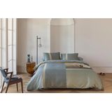 Kardol - Sloane Square - Dekbedovertrek - Blauw Grijs - Satijn - 1-Persoons