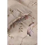 PiP Studio - Bamboo Blossom - Dekbedovertrek - Khaki - 1-persoons 140x200/220cm + 1 sloop