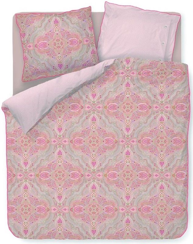 PiP Studio - Moon Flower - Dekbedovertrek - Lichtroze - 1-persoons 140x200/220cm