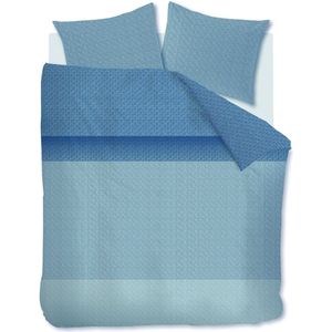 Beddinghouse - Sanna - Dekbedovertrek - Blauw - 1-persoons 140x200/220cm + 1 sloop