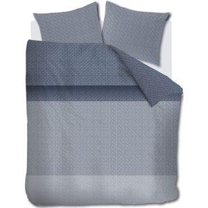 Beddinghouse - Sanna - Dekbedovertrek - Blauw - Lits-jumeaux 240x200/220 + 2 Slopen