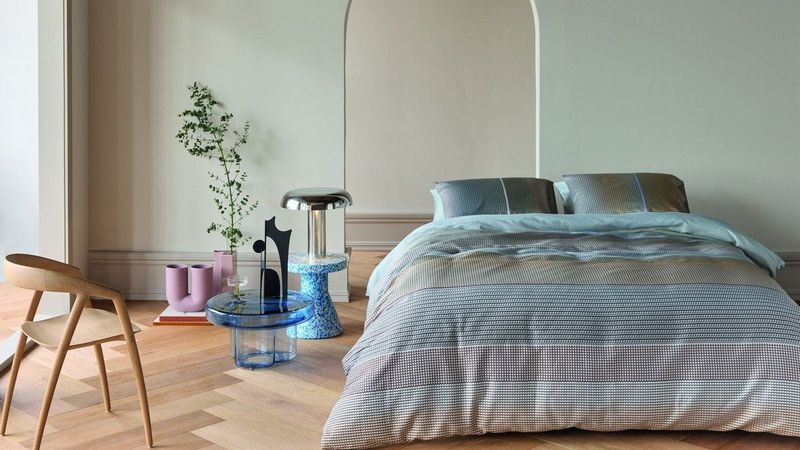 Kardol - Dekbedovertrek Charlottesville - Blauwgrijs - 200x200/220 cm