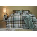 Beddinghouse - Vernon - Flanellen Dekbedovertrek - 1-persoons - 140x220 cm