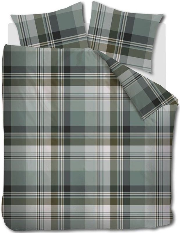 Beddinghouse - Vernon - Flanellen Dekbedovertrek - 1-persoons - 140x220 cm