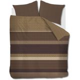 Beddinghouse - Fera - Dekbedovertrek - Bruin - 200x200/220 cm
