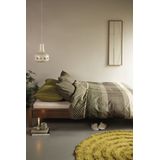 Beddinghouse - Fera - Dekbedovertrek - Groen - 200x200/220 cm