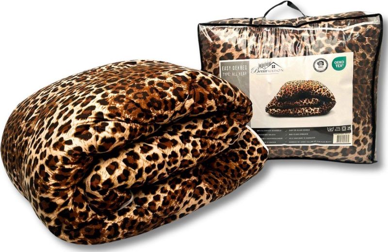Luipaardprint - Dekbed - 200 x 200 - Kant en Klaar