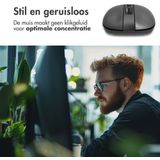 Accezz Draadloze Muis - Grijs - Bluetooth & USB-A - Links- en Rechtshandig