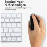 imoshion Ergonomische Draadloze Muis - Rechtshandige Muis Draadloos - USB-A - Zwart