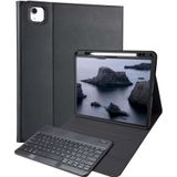 Accezz - AZERTY Bluetooth Keyboard Bookcase - Zwart - Kunststof