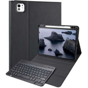 Accezz - AZERTY Bluetooth Keyboard Bookcase - voor iPad Pro 11 - Kunststof