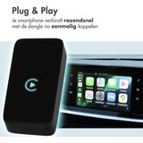 Imoshion - Carplay Dongle - Draadloos - Inclusief USB-A en USB-C Kabel - Zwart