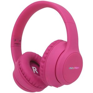 imoshion Draadloze Kinderkoptelefoon - Hot Pink - Met AUX Kabel