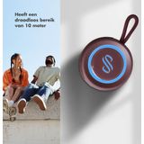 Selencia SH00073148 Draagbare & party speaker Bordeaux