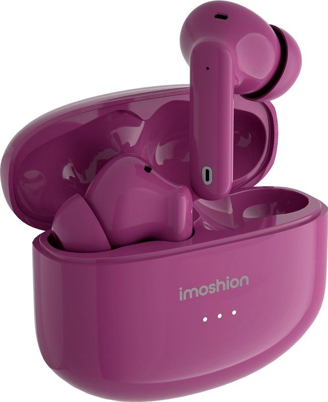 Imoshion - Aura Pro - Draadloze In-ear Oordopjes - Bordeaux - Active Noise Cancelling