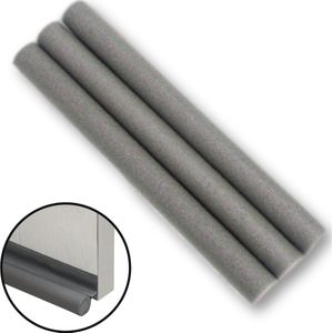 Livano Tochthond - Windstopper - Deurborstel - Tochtstopper - Tochtkussen - Kussen - Draft Stopper - Tochtstrip - Tochtband - Voor Deur - Grijs