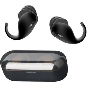 Livano Slaap Oordopjes - Slaapoordoppen - Oortjes - Geluiddicht - Siliconen - Gehoorbescherming - Concentratie - Volwassenen - Zwart