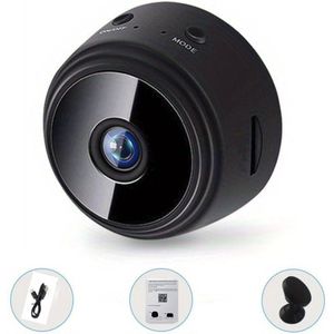 Livano Spy Camera - Spycam - Spy Camera Draadloos Verborgen Camera - Spionage Camera - Geheime Camera - Spion Camera - Beveiliging - Zwart