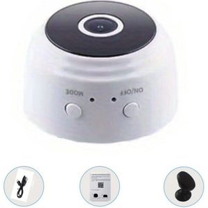 Livano Spy Camera - Spycam - Spy Camera Draadloos Verborgen Camera - Spionage Camera - Geheime Camera - Spion Camera - Beveiliging - Wit
