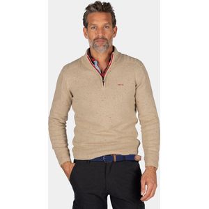 NZA New Zealand Lincoln - Half Rits Trui - Shimmering Sand