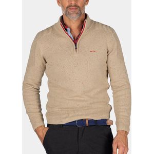 NZA New Zealand Lincoln - Half Rits Trui - Shimmering Sand
