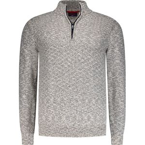 NZA New Zealand - Thames - Sweater - Shimmering Sand - Halve Rits