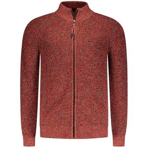 NZA New Zealand Auckland - Gebreid vest - Heren - rood - Katoen - 24HN412 Joshua