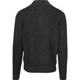 NZA Half Zip Trui Christopher Melange Navy - Heren - Schipperstrui