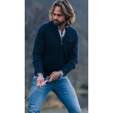 NZA - Donkerblauw wollen vest - Winter Navy