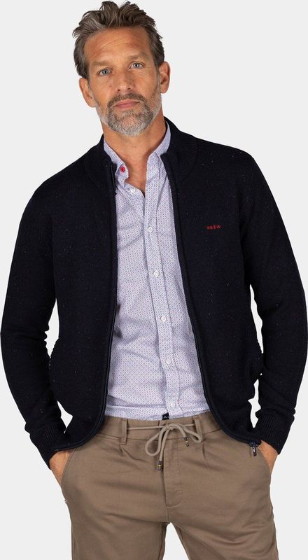 NZA - Donkerblauw wollen vest - Winter Navy