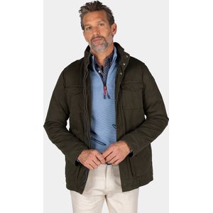 New Zealand - Winterjas - Groen - Katoen - Normale Fit