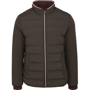 New Zealand - Wesley - Korte Gewatteerde Winterjas - Grijs - Polyester