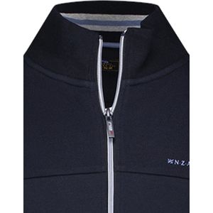 New Zealand - Vest - Donkerblauw - Katoen/Polyester - Effen Ontwerp