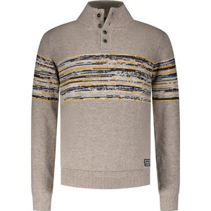 New Zeeland - Gebreide Trui - Beige - Katoenmix