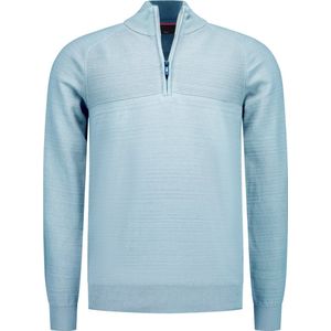 NZA New Zealand Auckland - Half zip trui - Heren - XXL - Blauw - Katoen - 25AN407 Edison