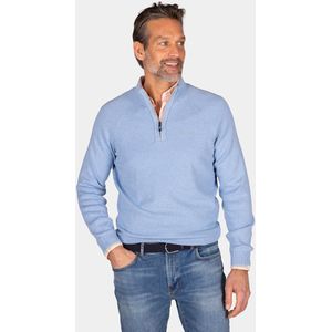 NZA half zip trui Ralph blauw normale fit