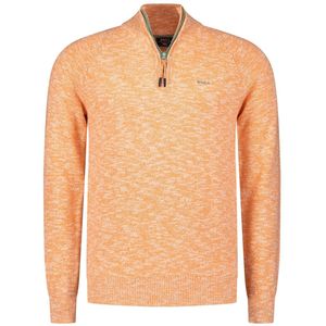 Nza New Zealand Baylor Half Rits Trui - Lichtgewassen Look - 100% Katoen - Comfort Fit
