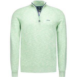 New Zealand - Baylon - Gebreide Trui - Groen - 100% Katoen