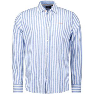 New Zealand casual overhemd blauw