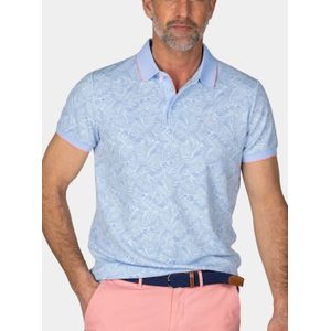 NZA New Zealand Auckland - Polo Korte Mouw - Heren - Blauw - Modal
