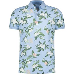 New Zealand - Poloshirt - Blauw - Korte Mouwen - 100% Katoen